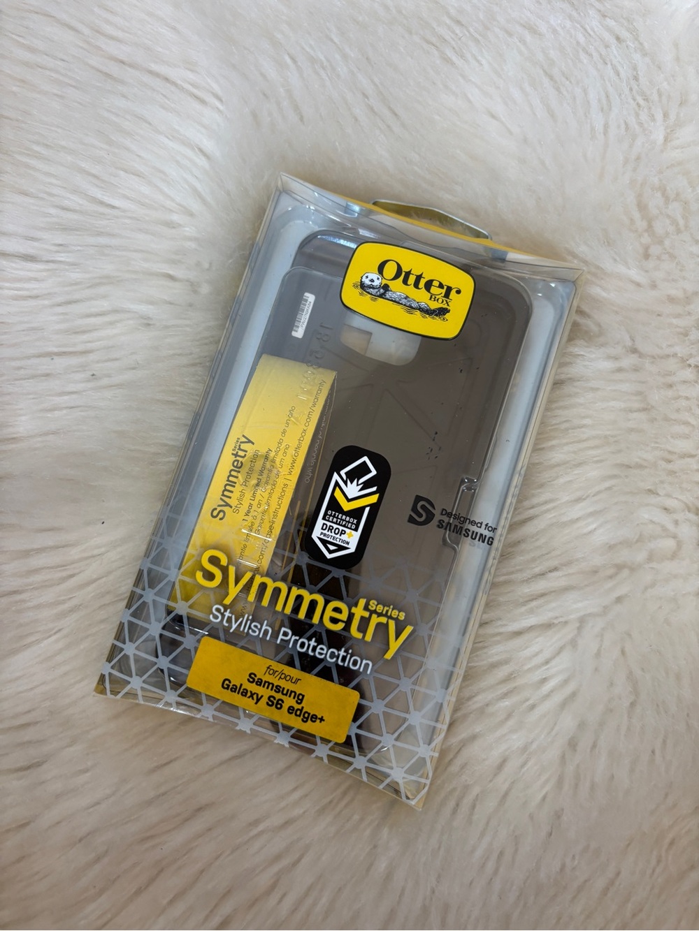 OtterBox Symmetry Series Gray Phone Case for Samsung Galaxy S6 edge+